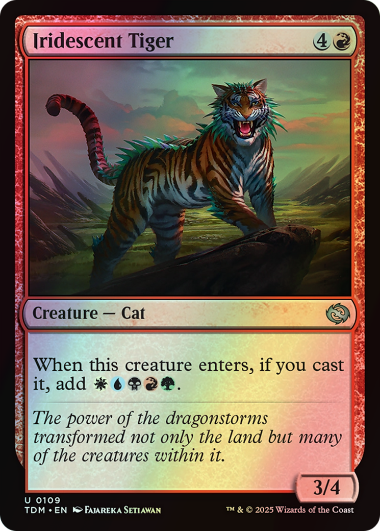 Iridescent Tiger (TDM) #109 [EN/F]