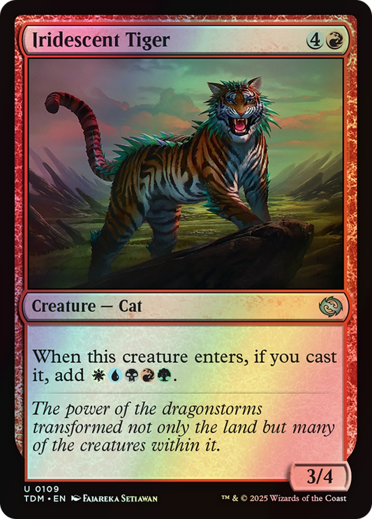 Iridescent Tiger (TDM) #109 [EN/F]
