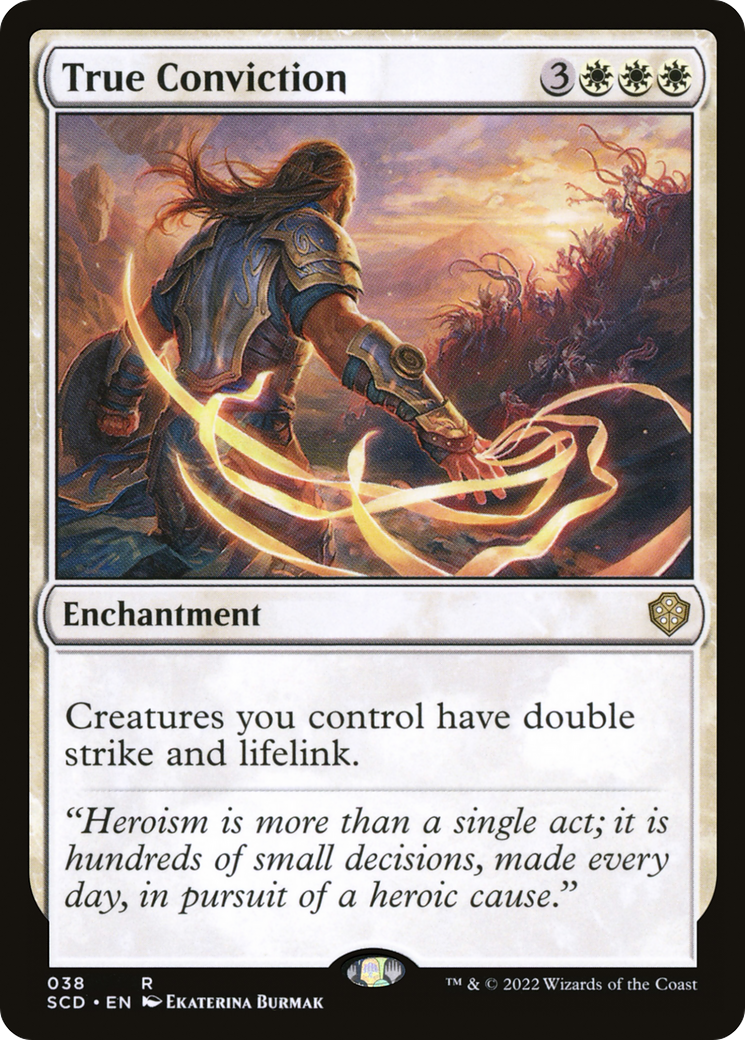 True Conviction (SCD) #38 [EN/N] s/o