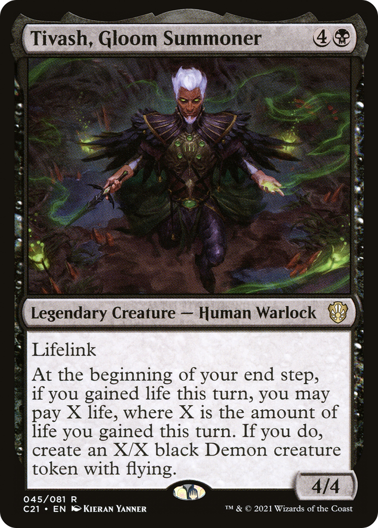 Tivash, Gloom Summoner (C21) #45 [EN/N]