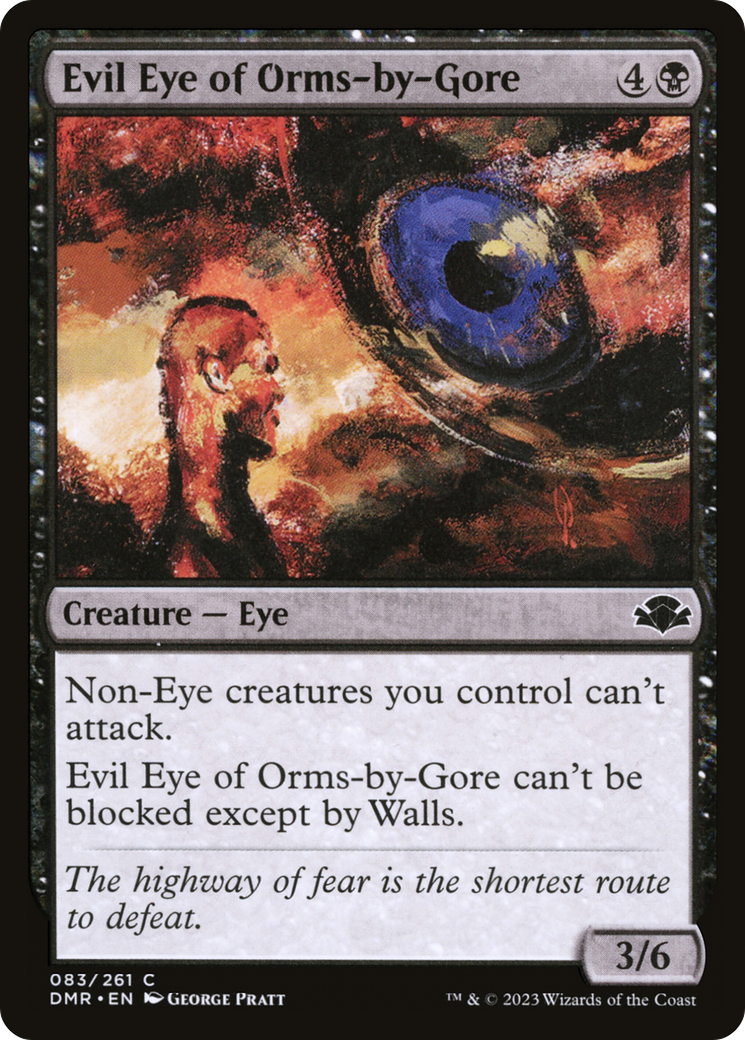 Evil Eye of Orms-by-Gore (DMR) #83 [EN/N] s/o
