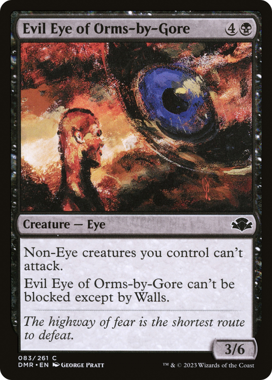 Evil Eye of Orms-by-Gore (DMR) #83 [EN/N] s/o