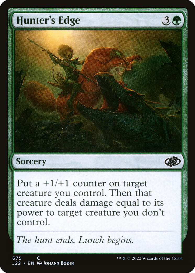 Hunter's Edge (J22) #675 [EN/N]