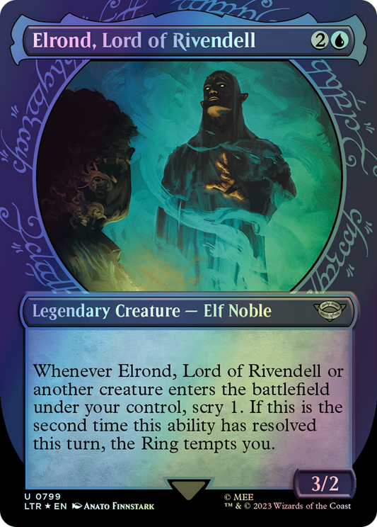 Elrond, Lord of Rivendell - Surge Foil (LTR) #799 [EN/F] s/o