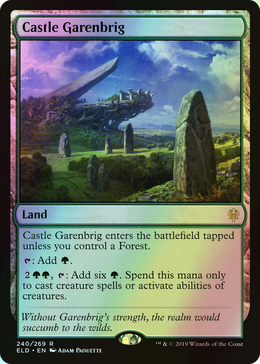 Castle Garenbrig (ELD) #240 [EN/F]