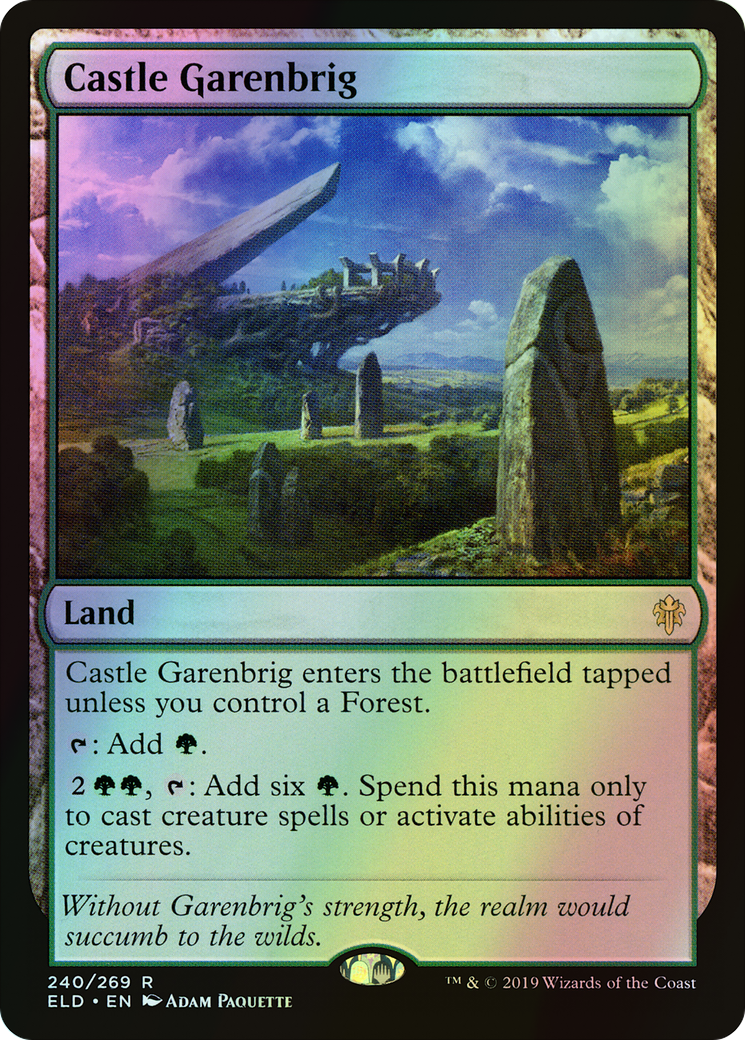 Castle Garenbrig (ELD) #240 [EN/F]
