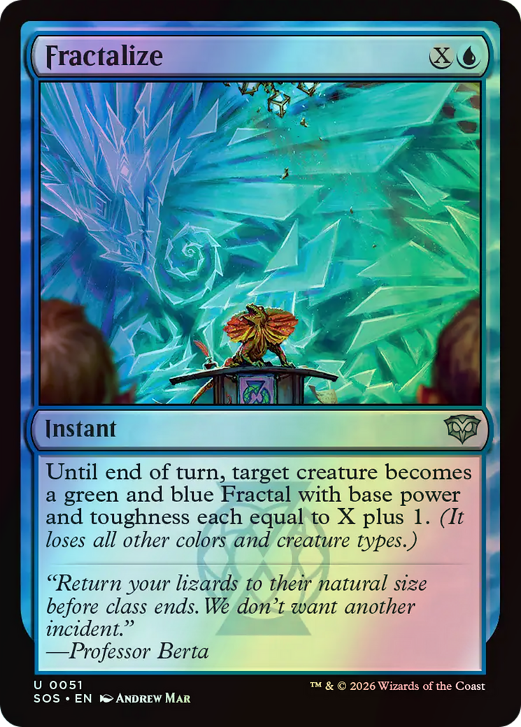 Fractalize (SOS) #51 [EN/F]