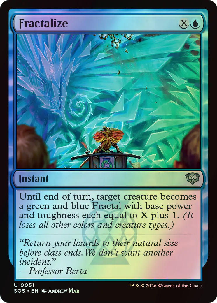 Fractalize (SOS) #51 [EN/F]