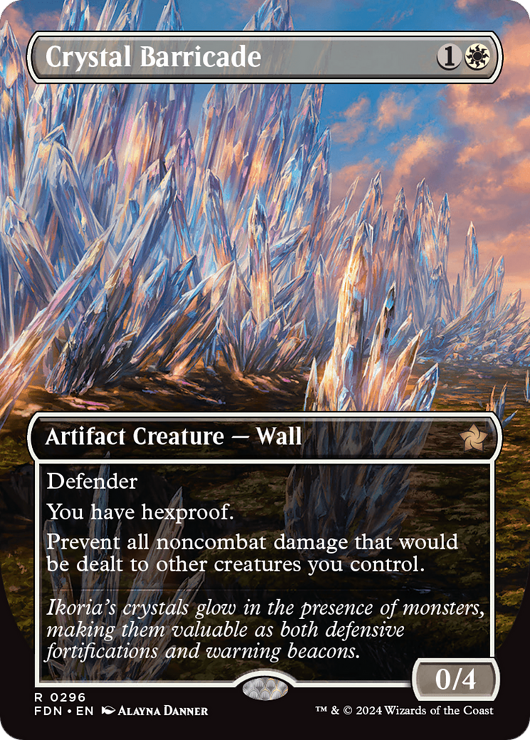 Crystal Barricade (FDN) #296 [EN/N]