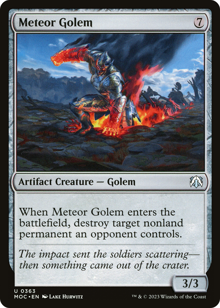 Meteor Golem (MOC) #363 [EN/N]