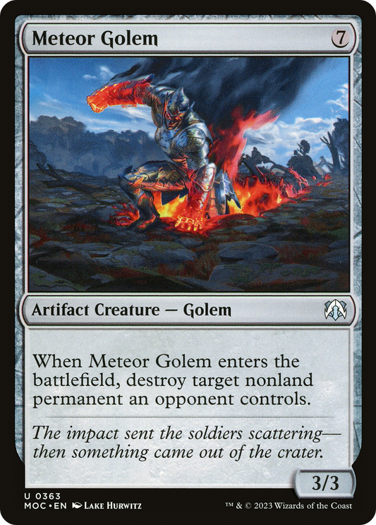 Meteor Golem (MOC) #363 [EN/N]