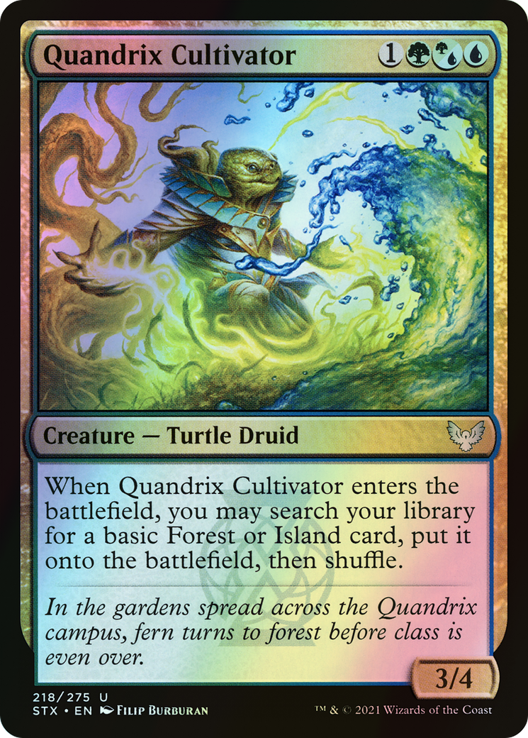 Quandrix Cultivator (STX) #218 [EN/F]