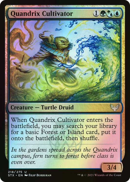 Quandrix Cultivator (STX) #218 [EN/F]