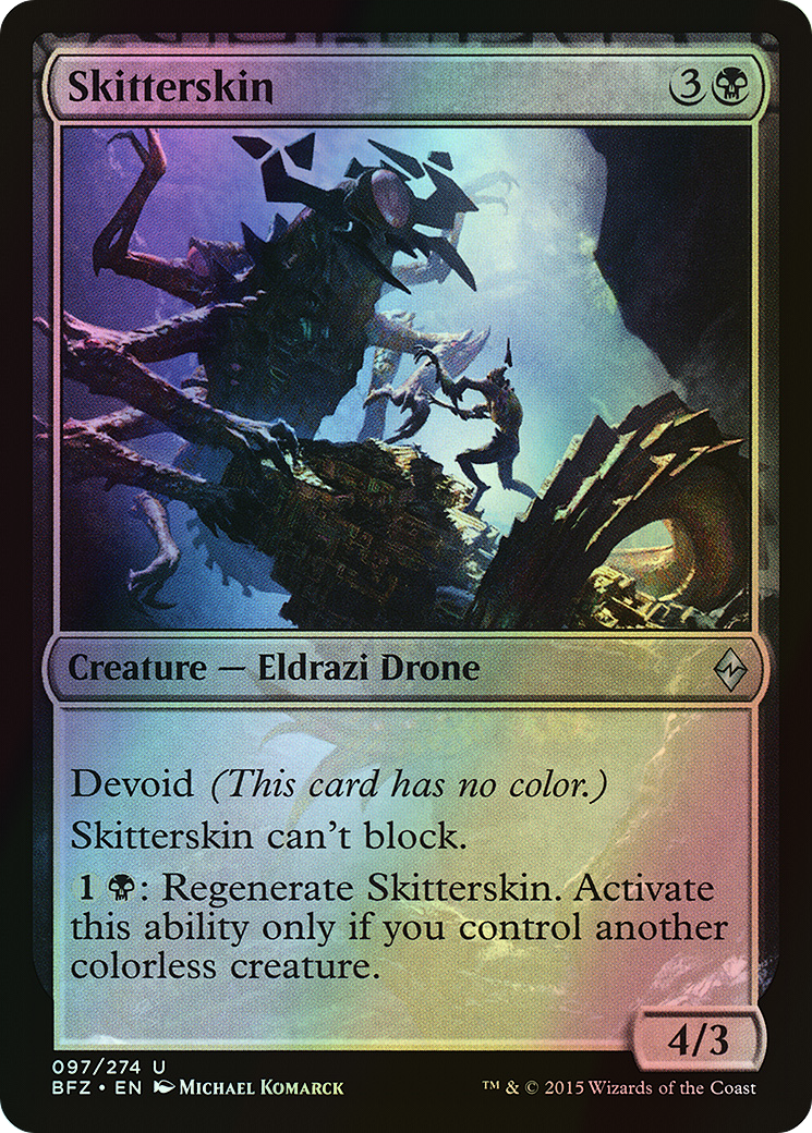 Skitterskin (BFZ) #97 [EN/F] s/o