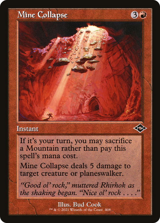 Mine Collapse (MH2) #408 [EN/N] s/o