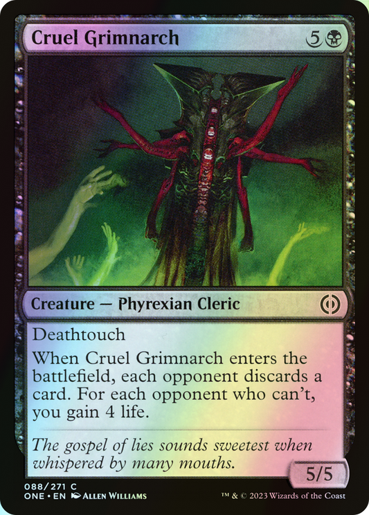 Cruel Grimnarch (ONE) #88 [EN/F] s/o