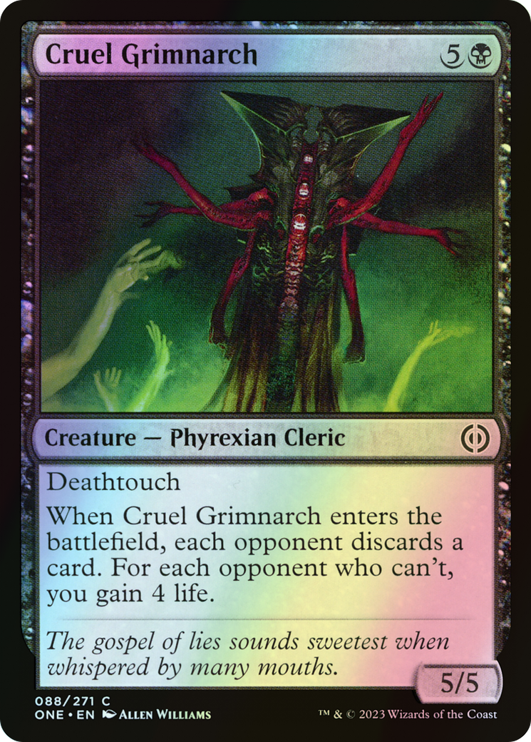 Cruel Grimnarch (ONE) #88 [EN/F] s/o