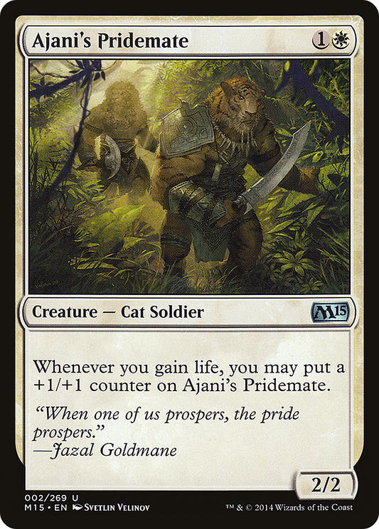 Ajani's Pridemate (M15) #2 [EN/N] s/o