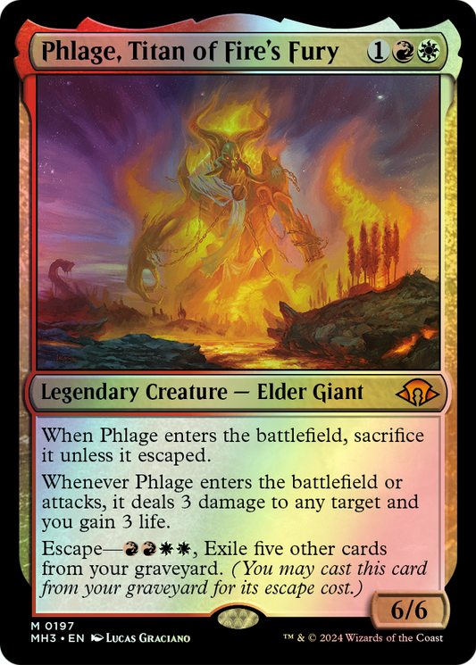 Phlage, Titan of Fire's Fury (MH3) #197 [EN/F]