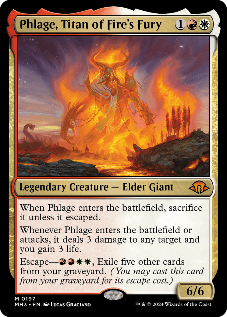 Phlage, Titan of Fire's Fury (MH3) #197 [EN/N] s/o