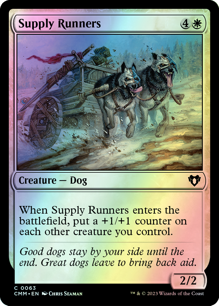 Supply Runners (CMM) #63 [EN/F] s/o