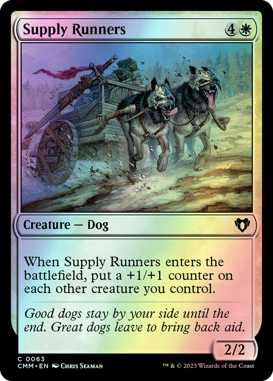 Supply Runners (CMM) #63 [EN/F] s/o