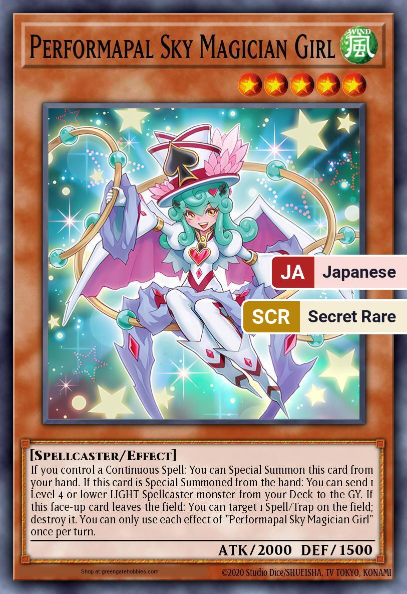 Performapal Sky Magician Girl (26PP) #26PP-JP024 [JA/SCR]