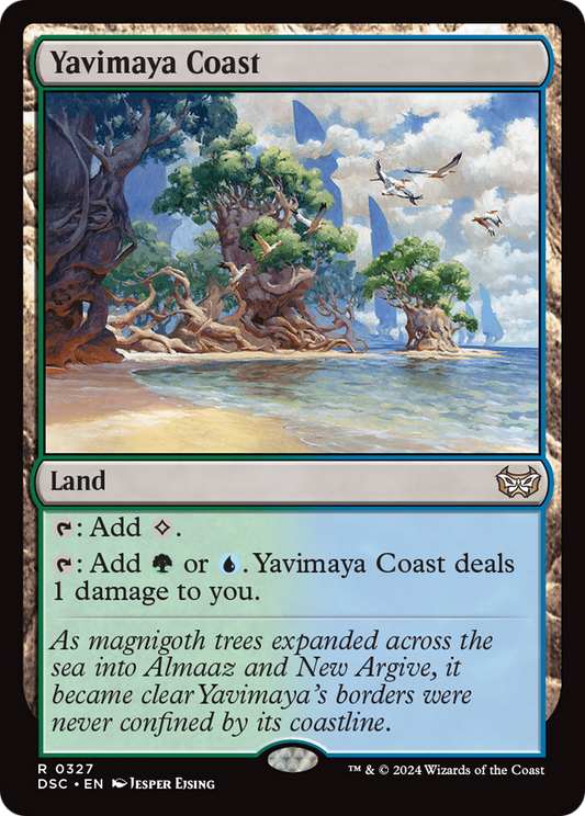 Yavimaya Coast (DSC) #327 [EN/N] s/o