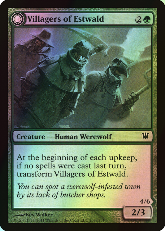Villagers of Estwald // Howlpack of Estwald (ISD) #209 [EN/F]