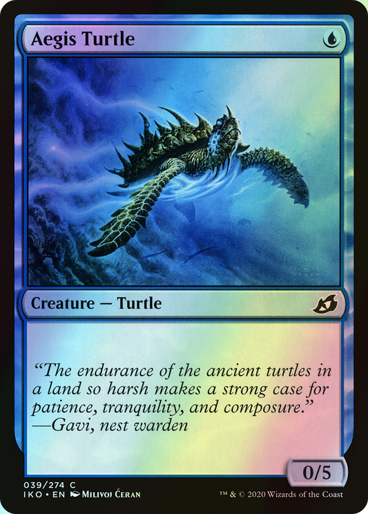 Aegis Turtle (IKO) #39 [EN/F] s/o