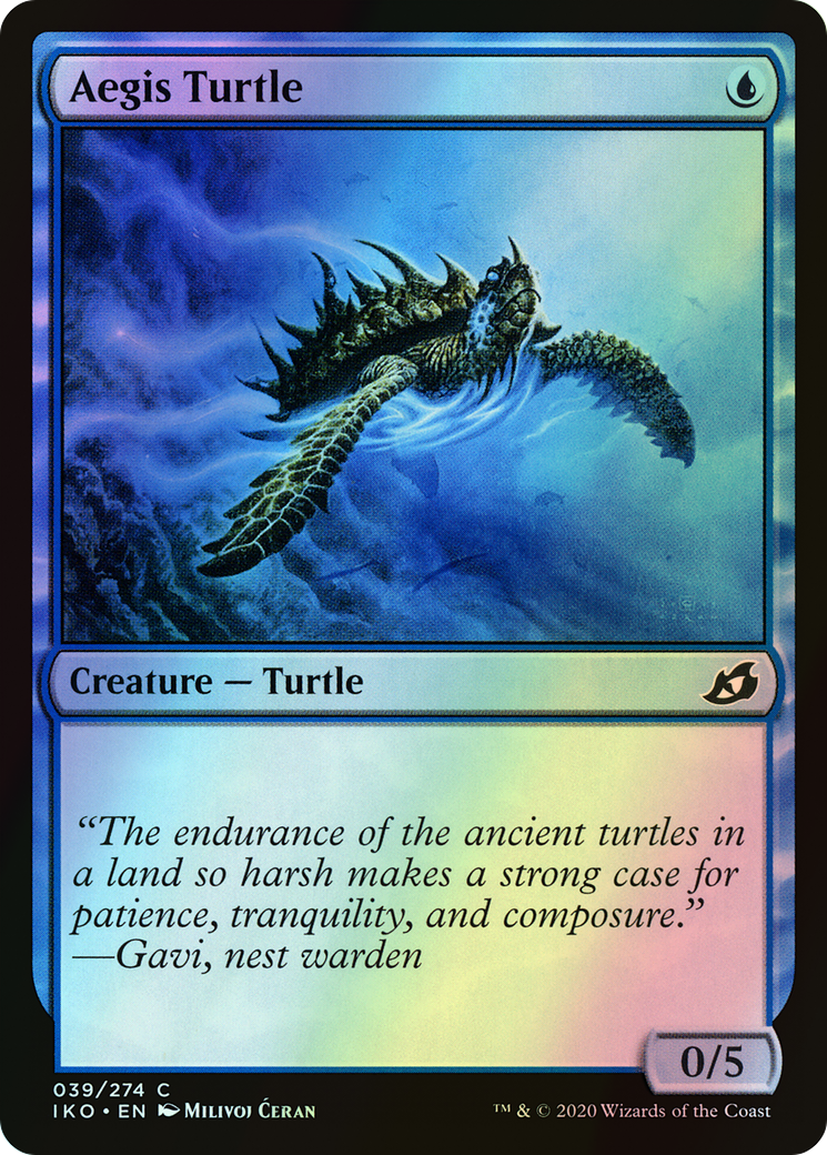 Aegis Turtle (IKO) #39 [EN/F] s/o