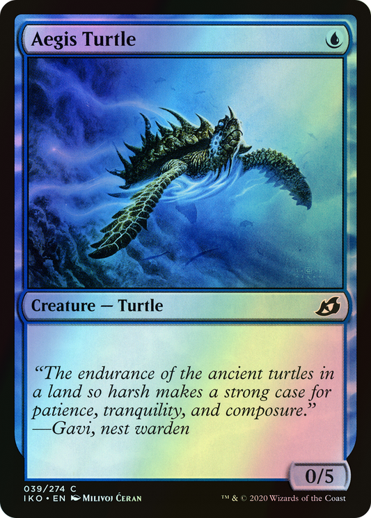 Aegis Turtle (IKO) #39 [EN/F] s/o