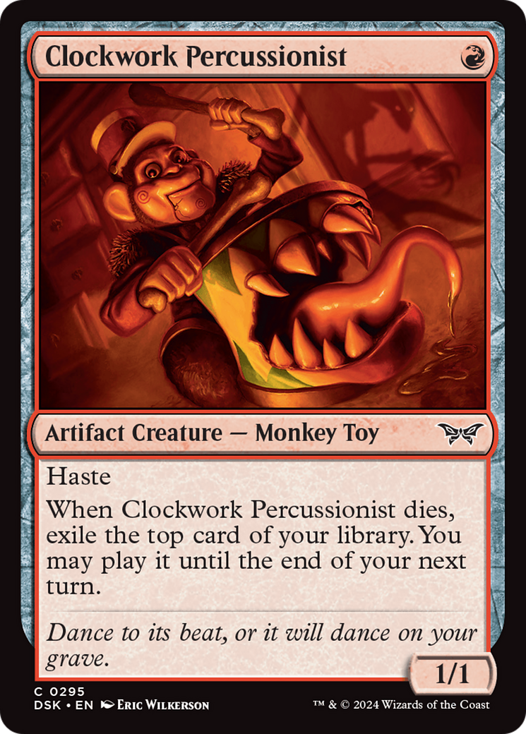 Clockwork Percussionist (DSK) #295 [EN/N] s/o
