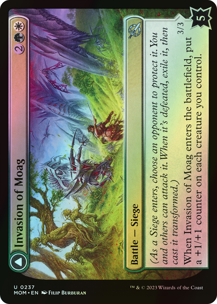 Invasion of Moag // Bloomwielder Dryads (MOM) #237 [EN/F]