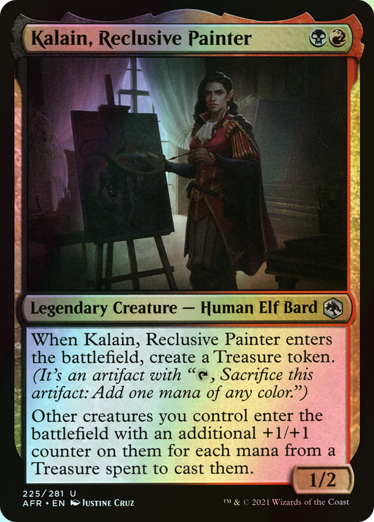 Kalain, Reclusive Painter (AFR) #225 [EN/F] s/o