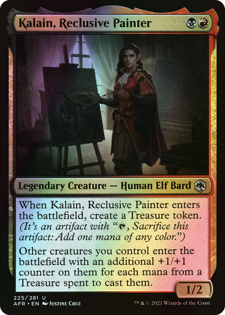 Kalain, Reclusive Painter (AFR) #225 [EN/F] s/o