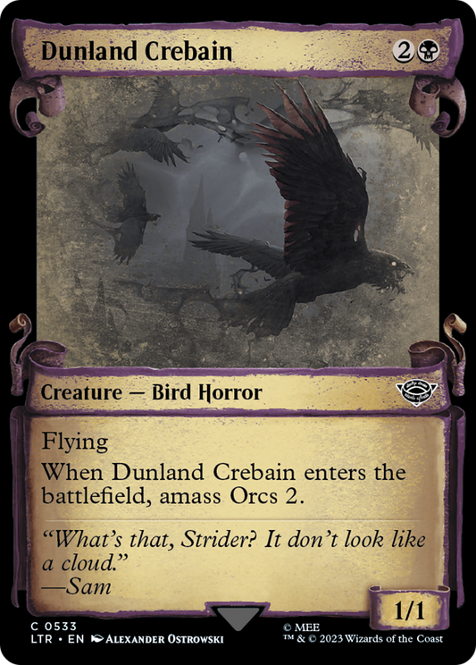 Dunland Crebain (LTR) #533 [EN/N] s/o