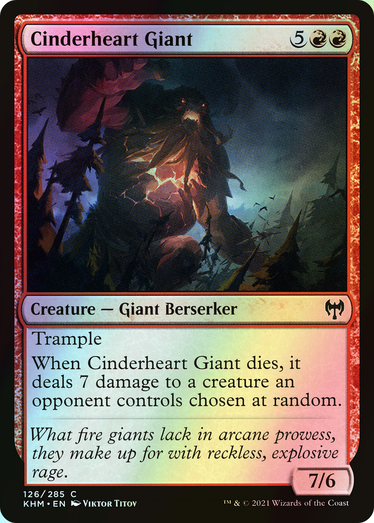 Cinderheart Giant (KHM) #126 [EN/F]