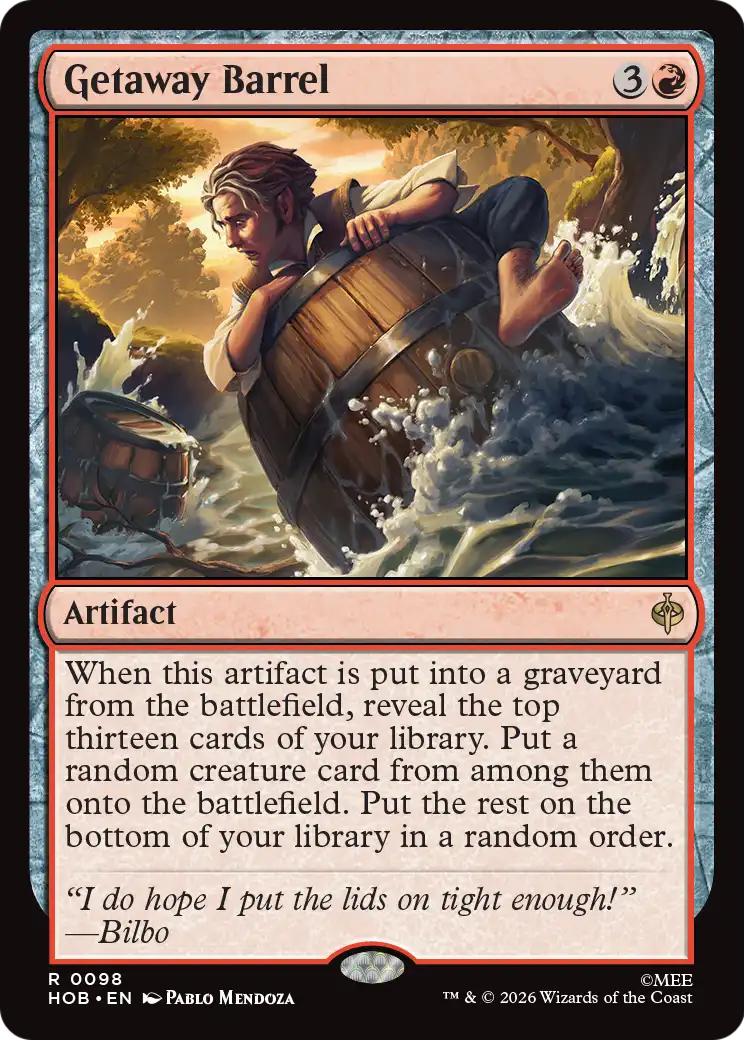 Getaway Barrel (HOB) #98 [EN/N]