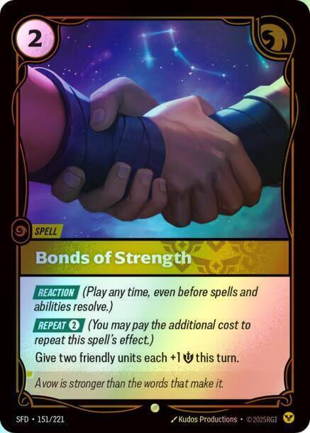 Bonds of Strength (SFD) #151 [EN/F] s/o