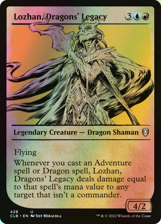 Lozhan, Dragons' Legacy (CLB) #428 [EN/F] s/o