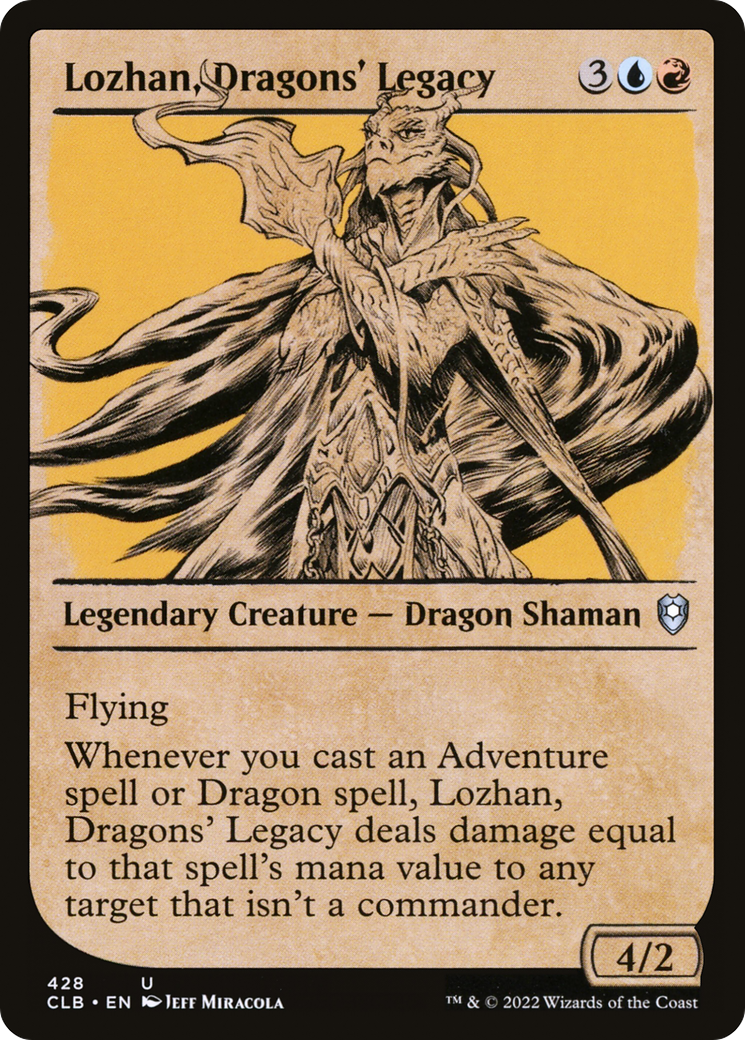 Lozhan, Dragons' Legacy (CLB) #428 [EN/N]