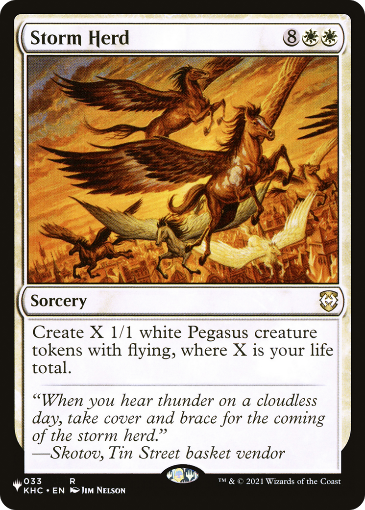 Storm Herd (PLST) #KHC-33 [EN/N]