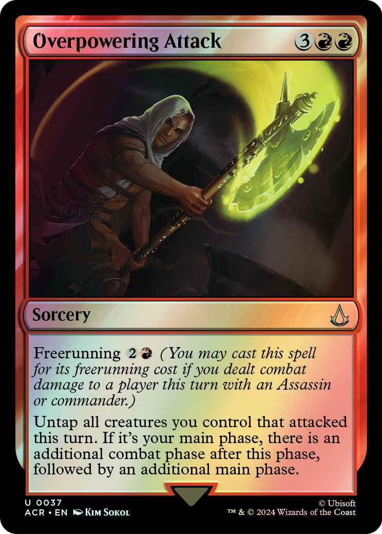 Overpowering Attack (ACR) #37 [EN/F] s/o
