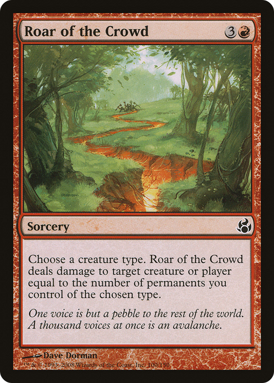 Roar of the Crowd (MOR) #100 [EN/N]