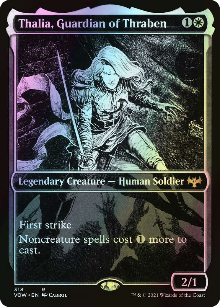 Thalia, Guardian of Thraben (VOW) #318 [EN/F] s/o