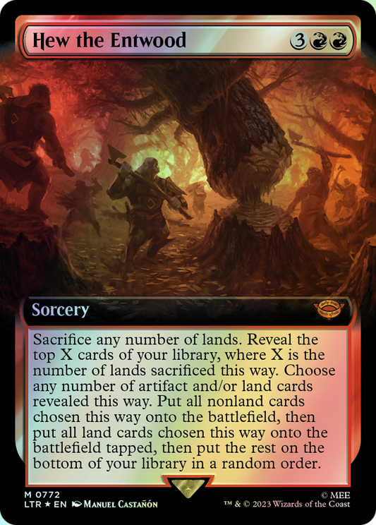 Hew the Entwood - Surge Foil (LTR) #772 [EN/F] s/o