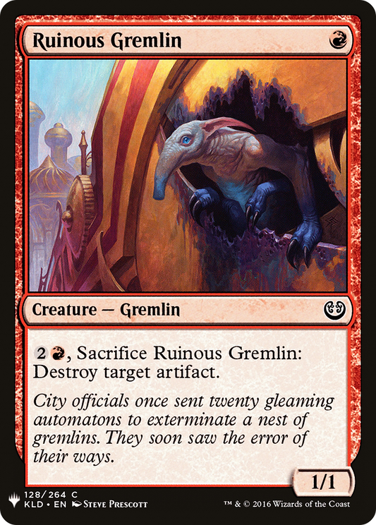 Ruinous Gremlin (PLST) #KLD-128 [EN/N]