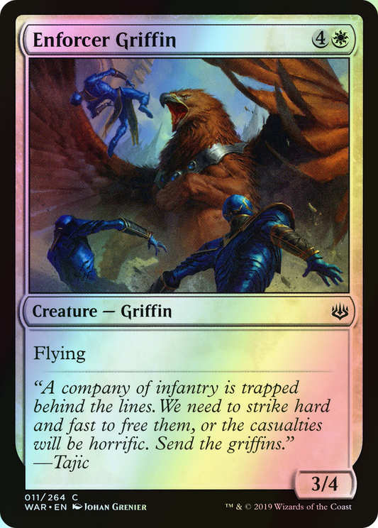 Enforcer Griffin (WAR) #11 [EN/F]