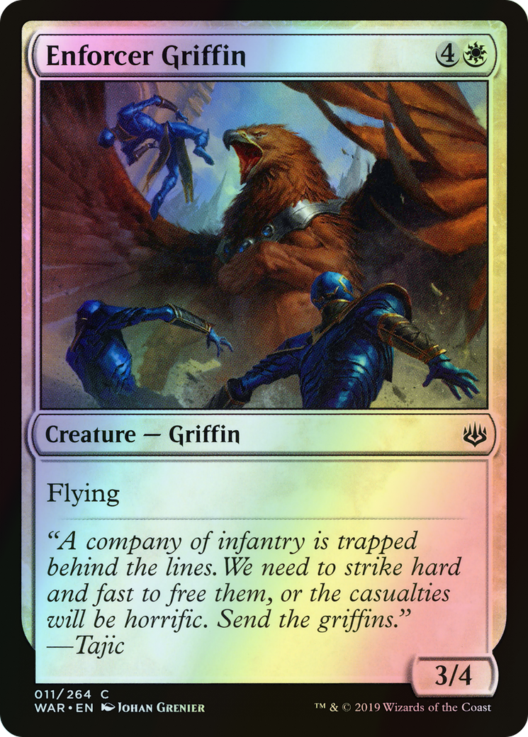 Enforcer Griffin (WAR) #11 [EN/F]